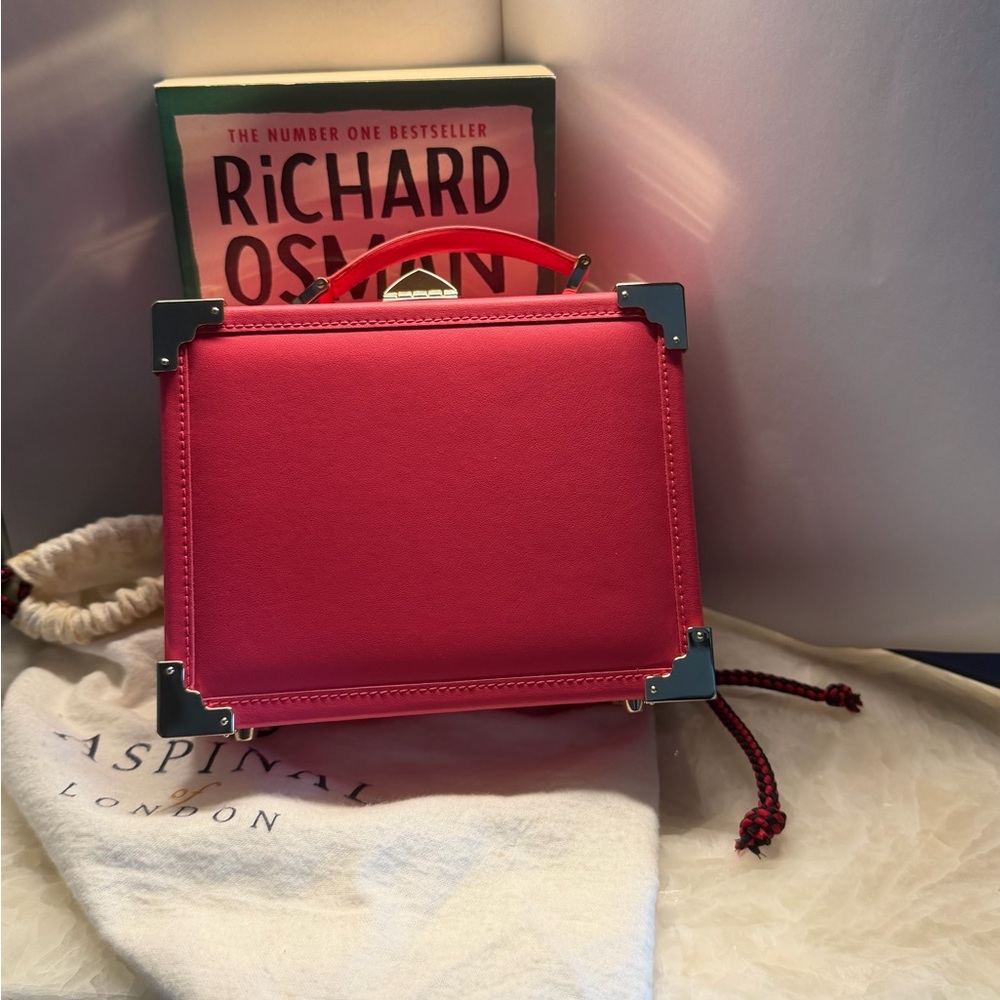 Aspinal of London Structured Top-Handle Crossbody Bag